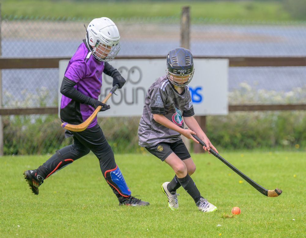 WEB NO F26 Kilmallie Juniors Primary Shinty Tournament BSGL v Lundavra P45 PH
