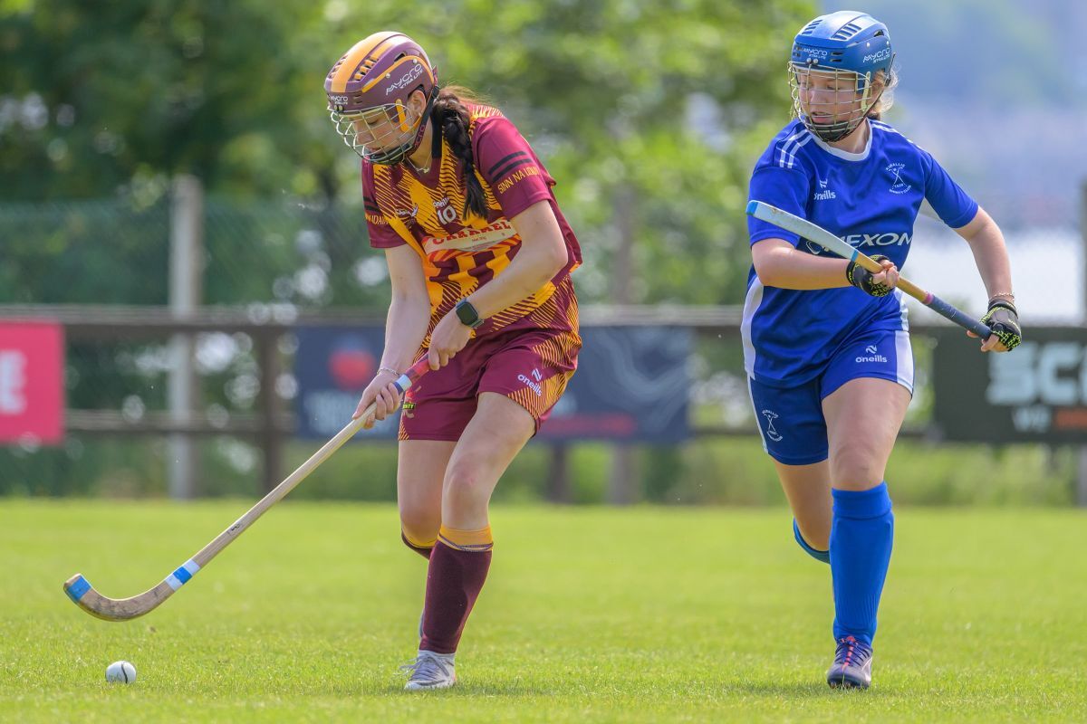 WEB NO F26 Shinty 26 WCA Kilmallie Aisling Flavin v Uddingston PH