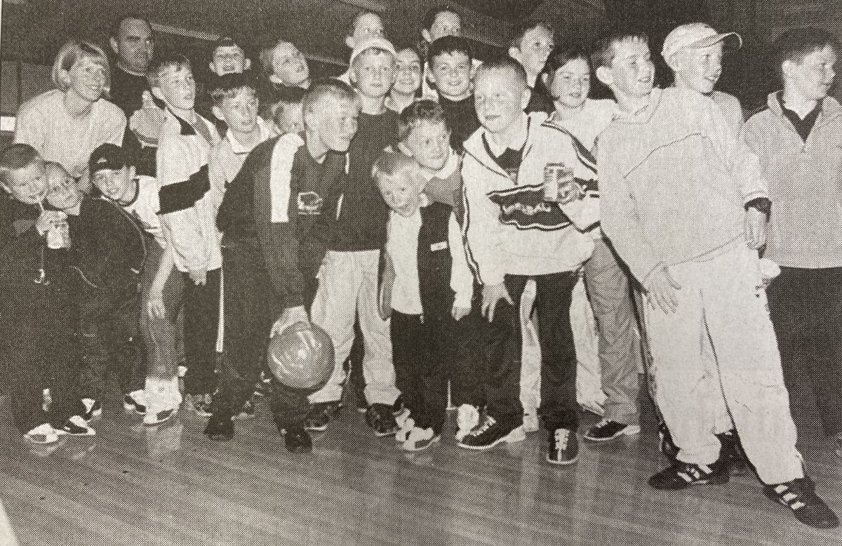 WEB NO F27 From our Files St Marys Youth Club tenpin bowling