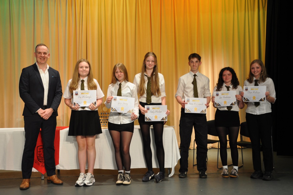 Effort and achievement rewarded at school’s prizegiving
