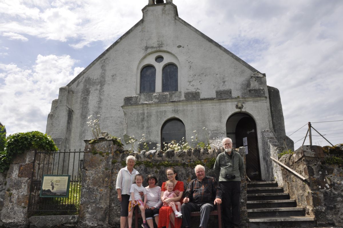 Happy day for Lismore Church after the congregation officially signed the purchase of St Moluag's - fittingly on St Moluag's Day, June 25