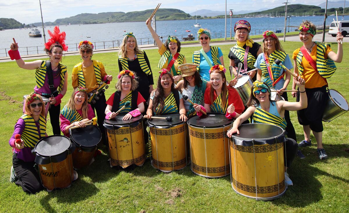Obanda at Markie Dan's festival weekend in Oban. Photograph: Kevin McGlynn