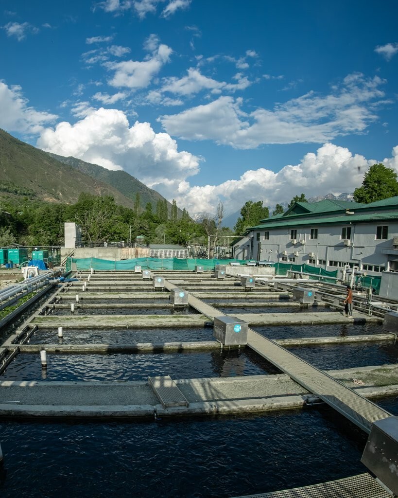 Khyber Aquaculture trout farm tanks Khyber Aquaculture trout farm tanks