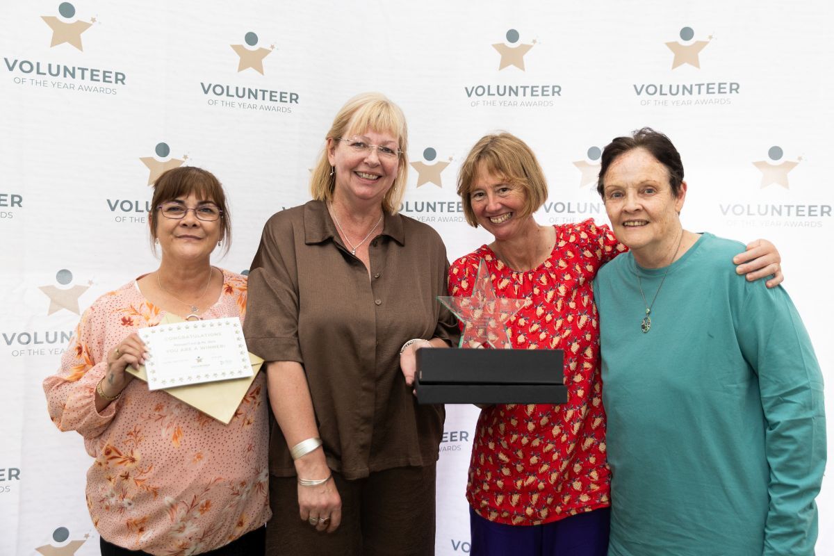 Oban Re-Store community shop won team of the year. Photograph: Lauren Martin