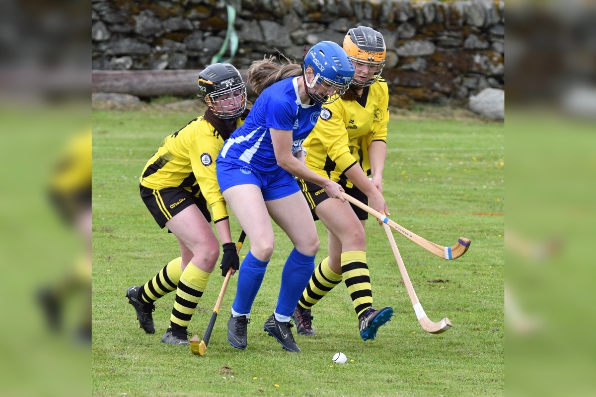 Dunadd ploughed through Inveraray to take 11 goals. Photograph: Andrew Sinclair
