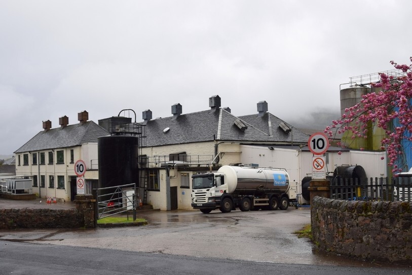 The former Campbeltown Creamery site, where part of the existing warehouse is set to be brought back into industrial use.