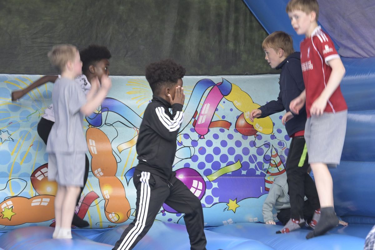 WEB NO F27 Kinlochleven Gala Day 26 Bouncy Castle IF