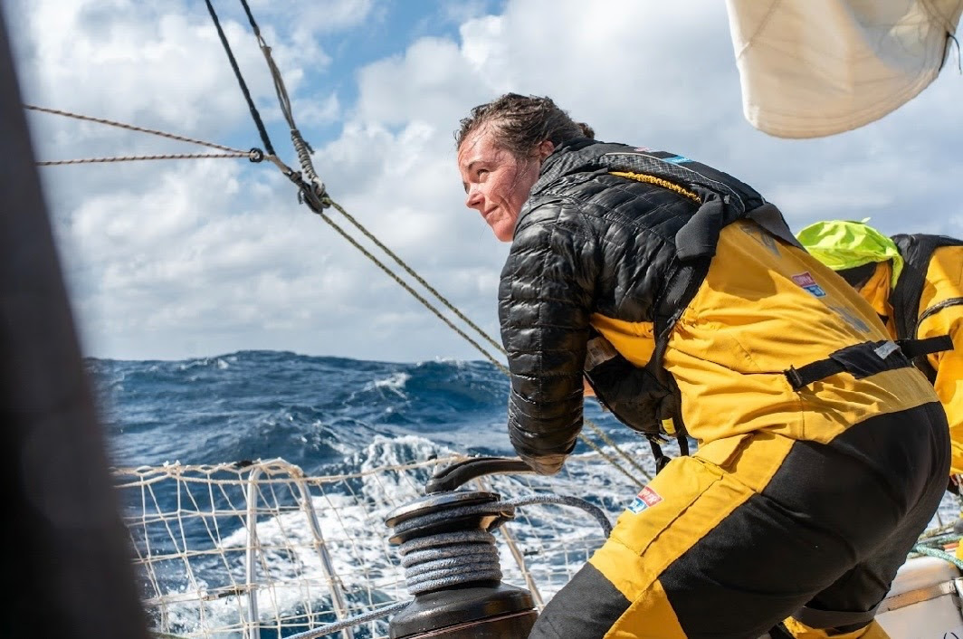 no t26 Sarah Mackay is looking forward to welcoming the Clipper Race fleet to Oban after competing in earlier stages of the race