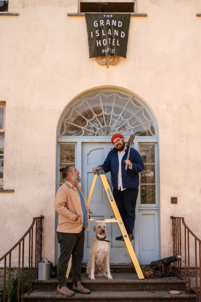Banjo and Ro return for series two of Grand Island Hotel