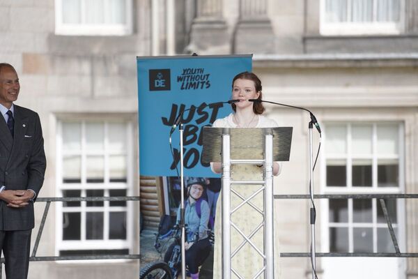 Isla Ranger thanks granny for inspiring her Gold DofE success