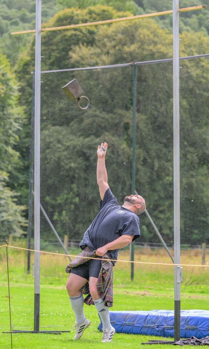 Mens Heavy title winner James Dawkins. Photograph: Phil Hughes.