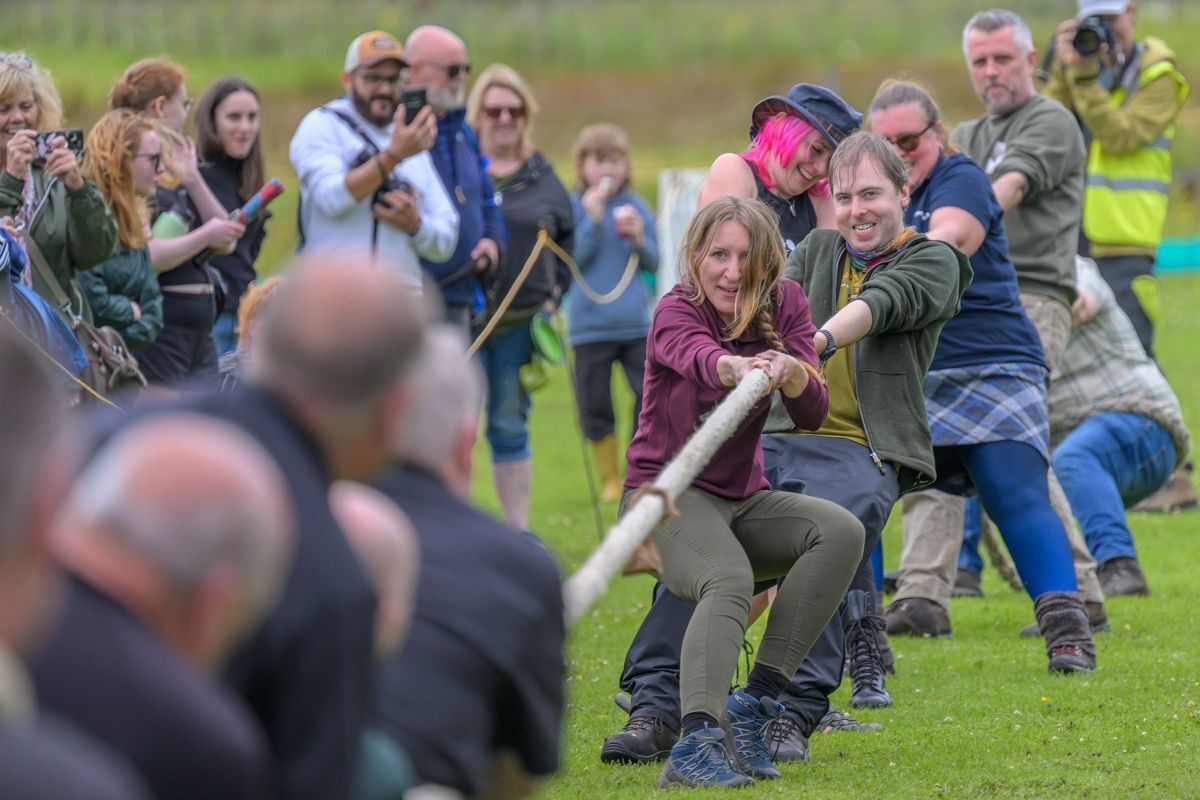 WEB NO 28 Glengarry Highland Games 26 Tug o War visitors versus fire and ambulance services PH WEB NO 28 Glengarry Highland Games 26 Tug o War visitors versus fire and ambulance services PH