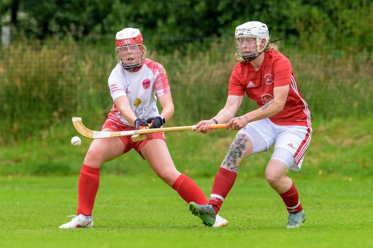 WEB NO F28 Shinty 26 WCA Kinlochshiel LLorna MacRae v Inverness NP