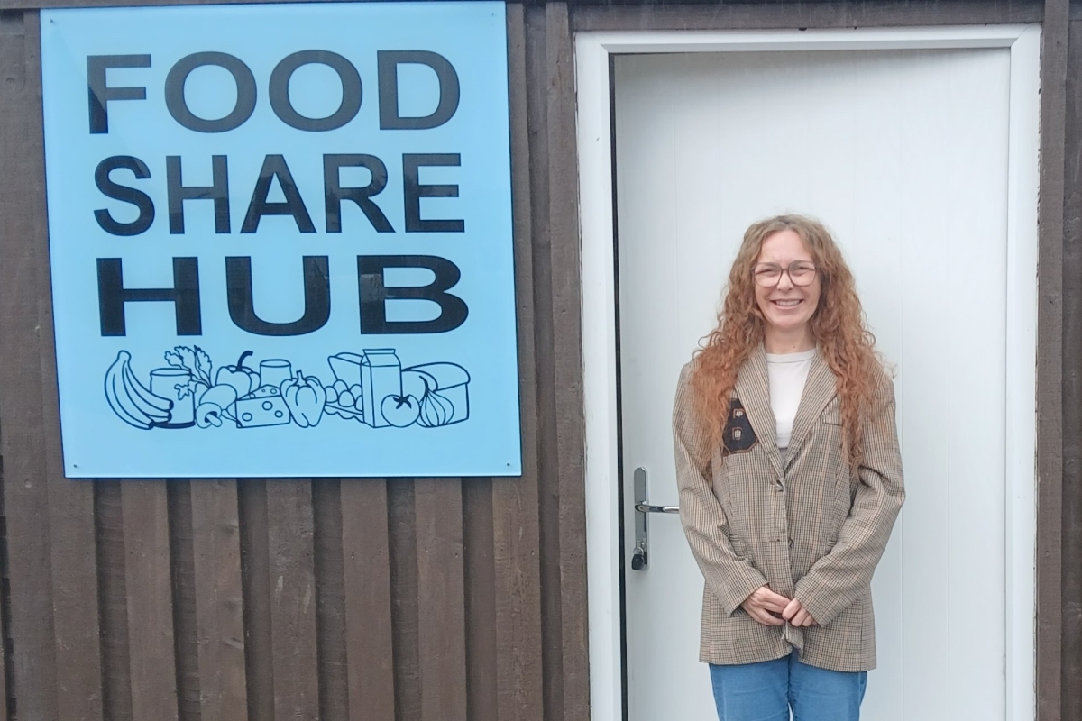 New co-ordinator for food hub - but familiar face
