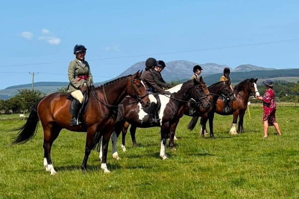 Partnerships shine at riding club show