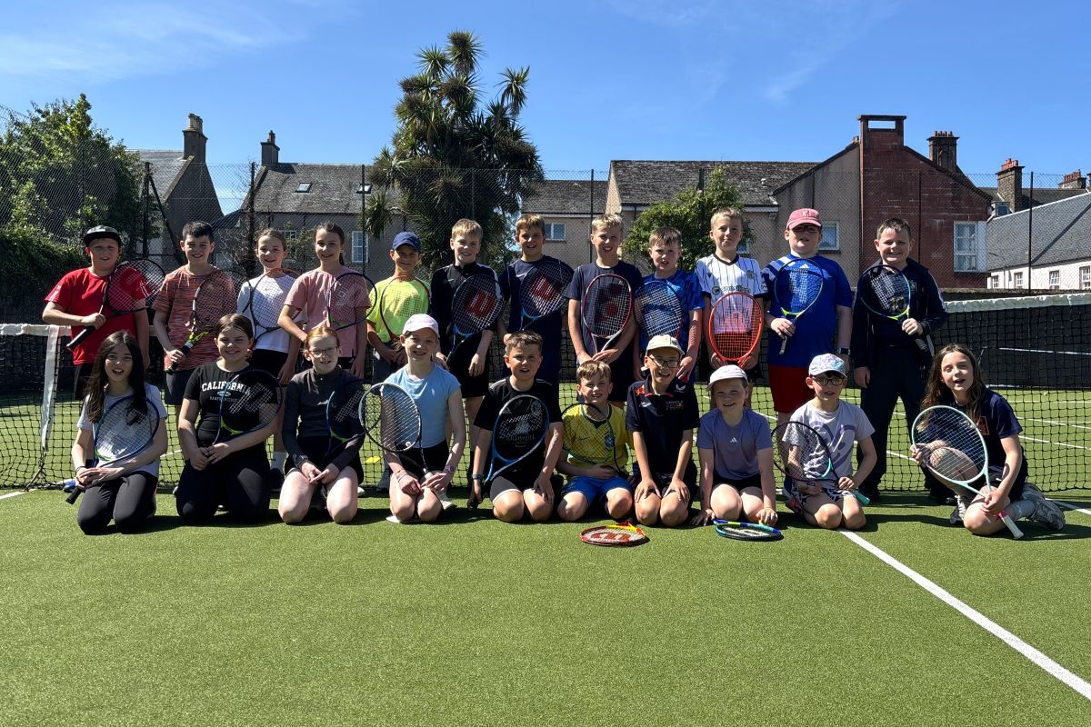 Summer tennis sessions prove a smash hit in Campbeltown