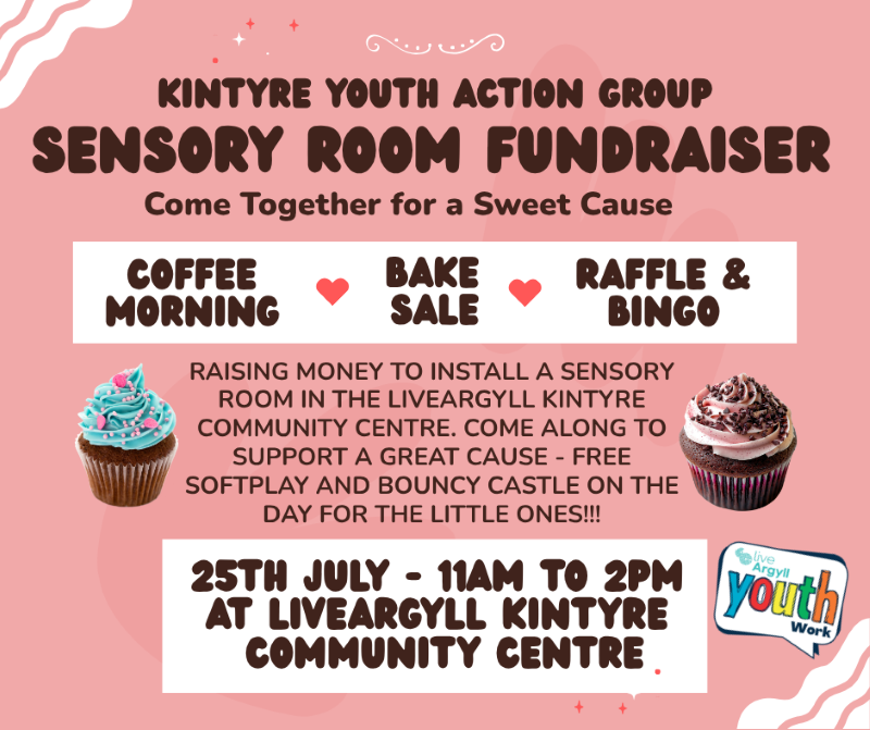 Young People Launch Fundraiser for New Sensory Room in Campbeltown