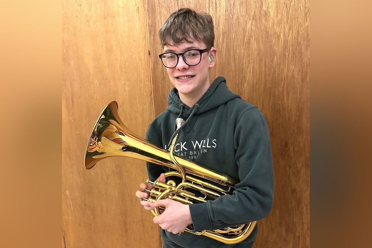 Brass band grant helps musician keep playing