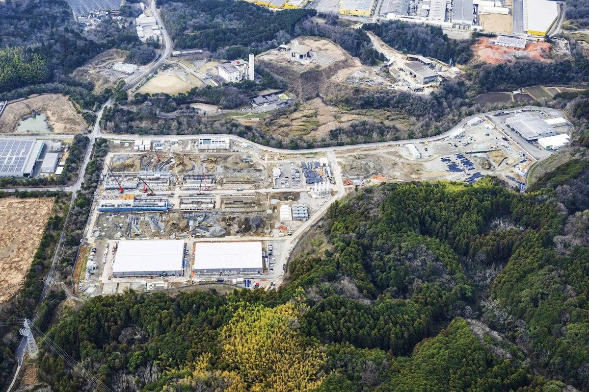 Pure Salmon Japan site under construction