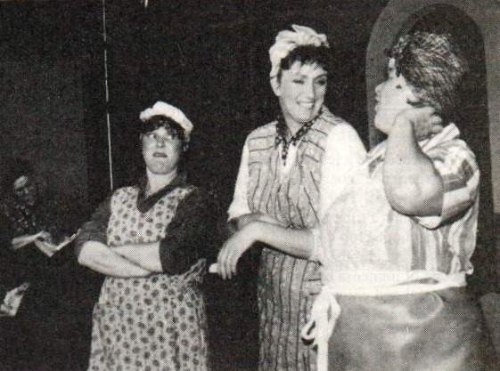 Ailsa McNicol, Sheila Gilmore and Rosie Cook performed in Brodick Players’ production of The Steamie which opened at Brodick Hall this week. Ailsa McNicol, Sheila Gilmore and Rosie Cook performed in Brodick Players’ production of The Steamie which opened at Brodick Hall this week.