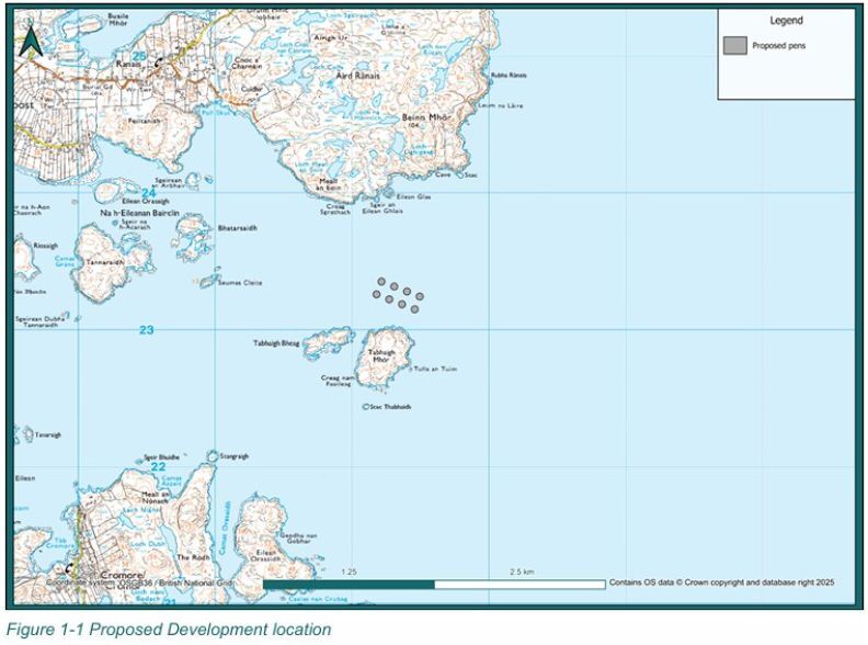 Mowi proposed Tabhaigh East farm site
