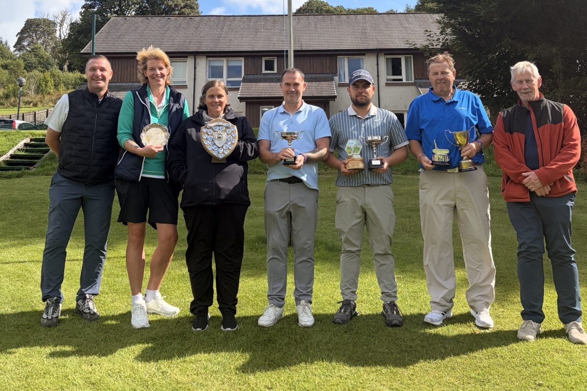 Lochgilphead golf champs drive home the wins