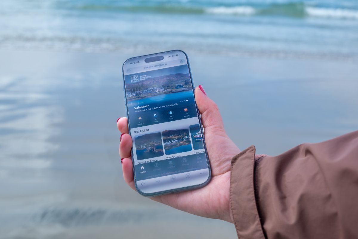 Arisaig app built to become a blueprint for Highland communities