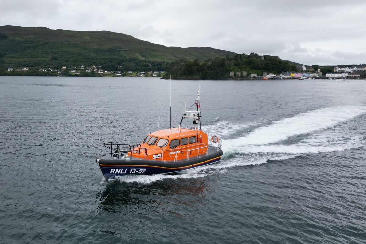 WEB NO F33 Skye RNLI Strava story Portree lifeboat Peter and Mary WEB NO F33 Skye RNLI Strava story Portree lifeboat Peter and Mary