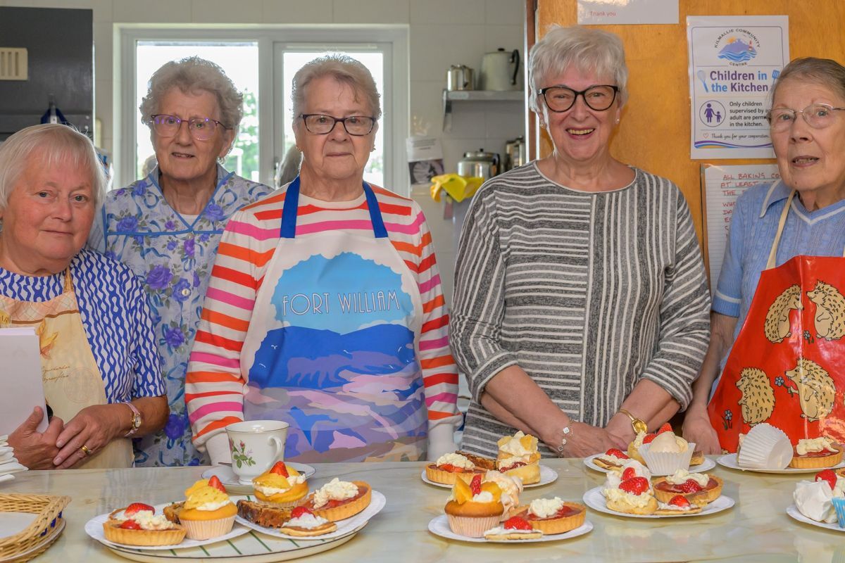 WEB Thumbnail NO F33 Friends of Kilmallie Church Starwberry Tea Volunteers PH