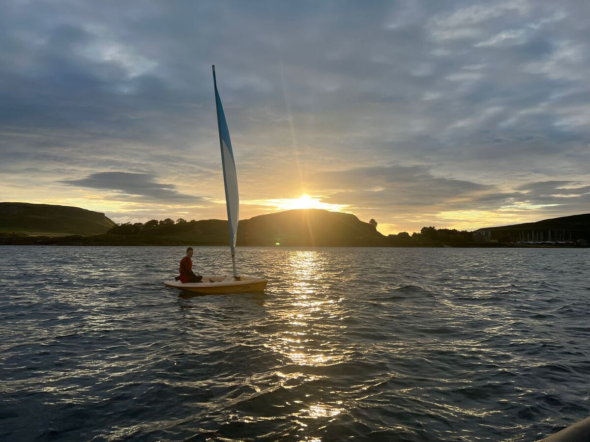 Sailing before the dark: Oban teen's race against time to join the Clipper Race before blindness