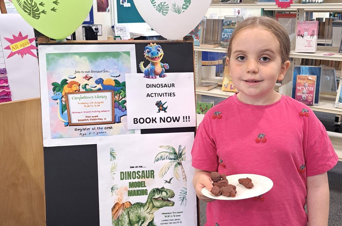 From dinosaur hunts to dystopian fiction at Campbeltown Library