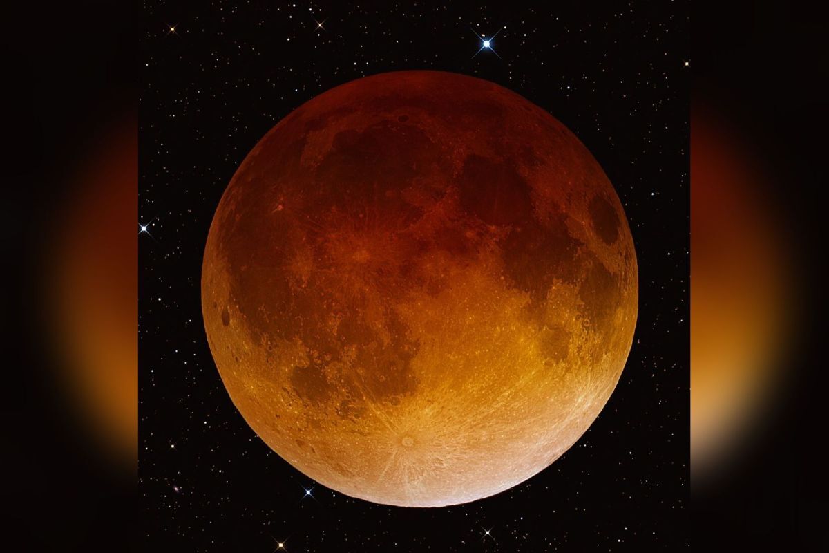 A ‘Blood Moon’ lunar eclipse. A ‘Blood Moon’ lunar eclipse.