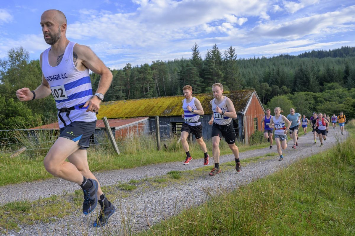 Athletes experience ups and downs in the Beinn Bhan race