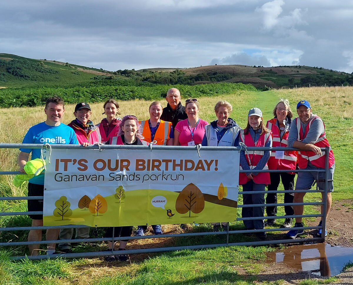 Ganavan Sands parkrun to celebrate 10th anniversary