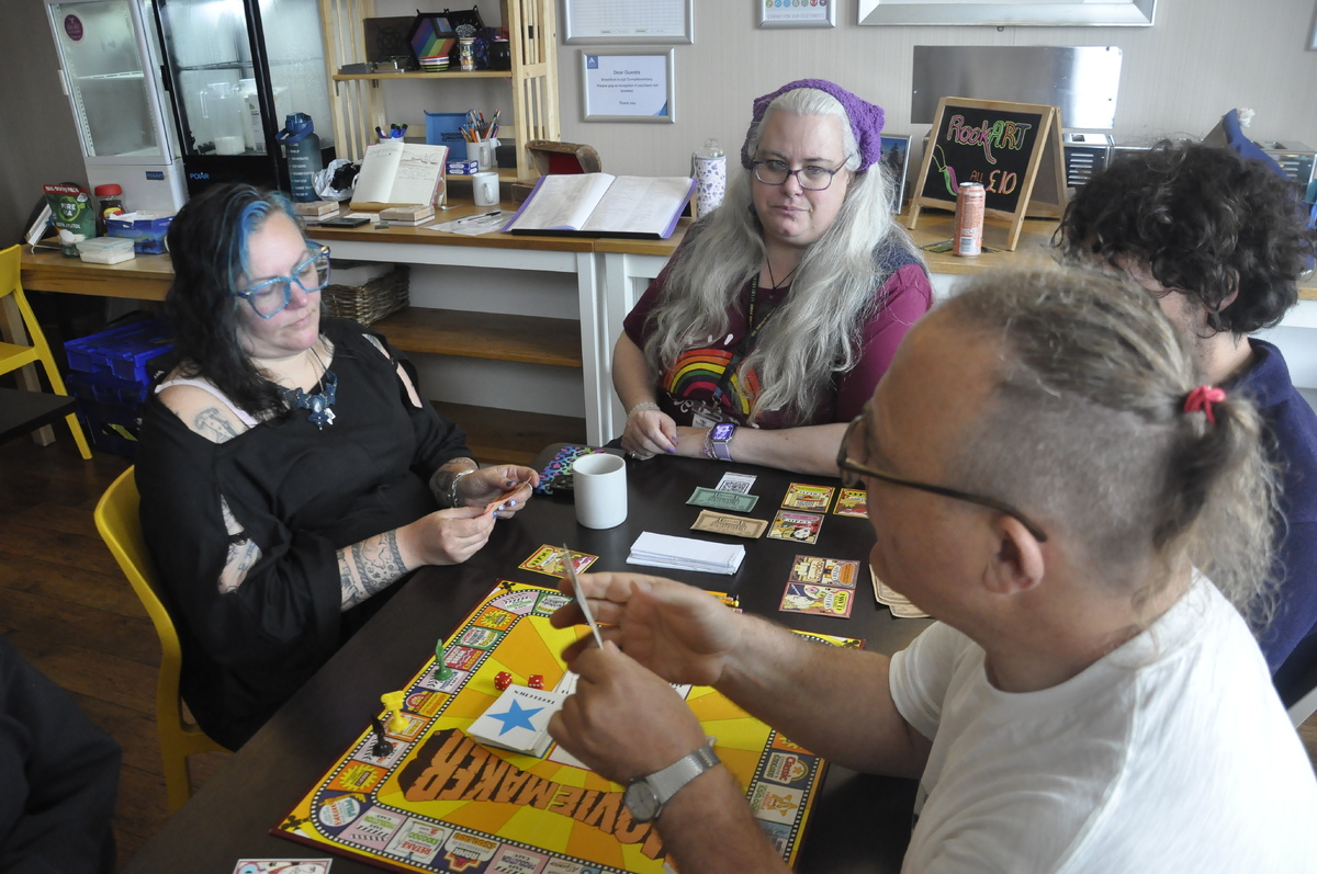 ow t34 rookhart games Dee leads a game of Moviemaker