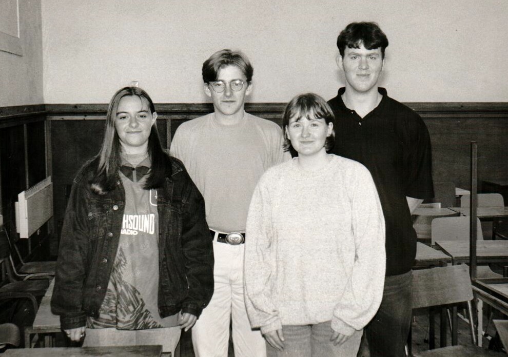 Arran Brass bandsmen, Catriona Mutch, Kelvin Aston, Claire Wilson and Robbie Cargill will all perform at a special concert before departing for university. Arran Brass bandsmen, Catriona Mutch, Kelvin Aston, Claire Wilson and Robbie Cargill will all perform at a special concert before departing for university.