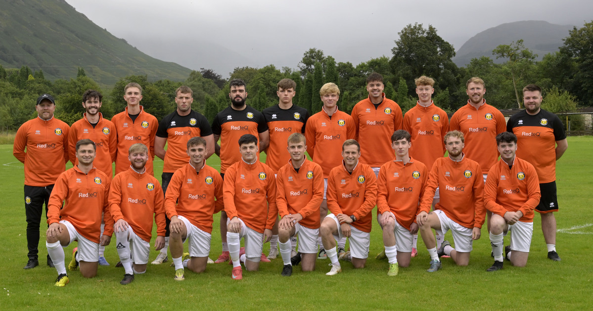 NO F35 Fort William FC 2026 new season strip sponsors RedteQ IF