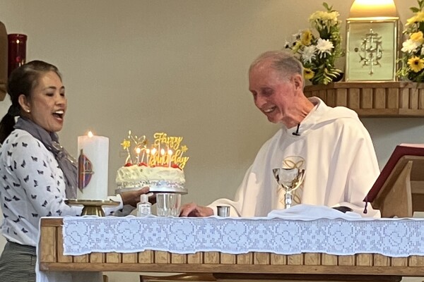 Father Noel celebrates three decades at Holy Cross Church