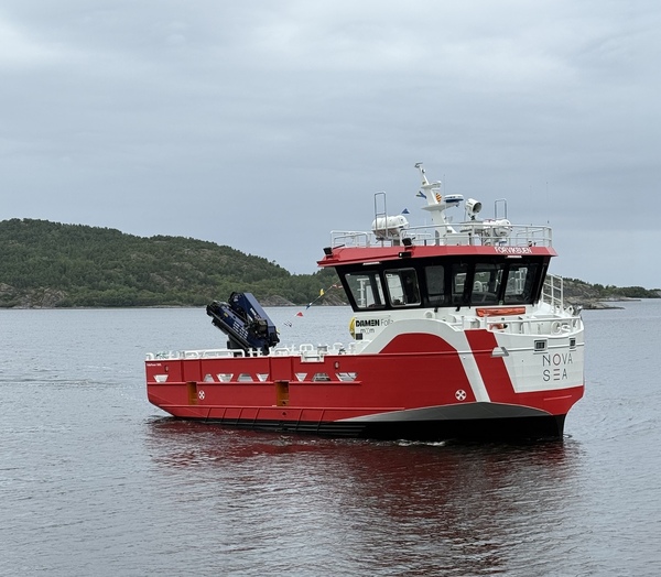 Mowi adds a new hybrid workboat to its fleet