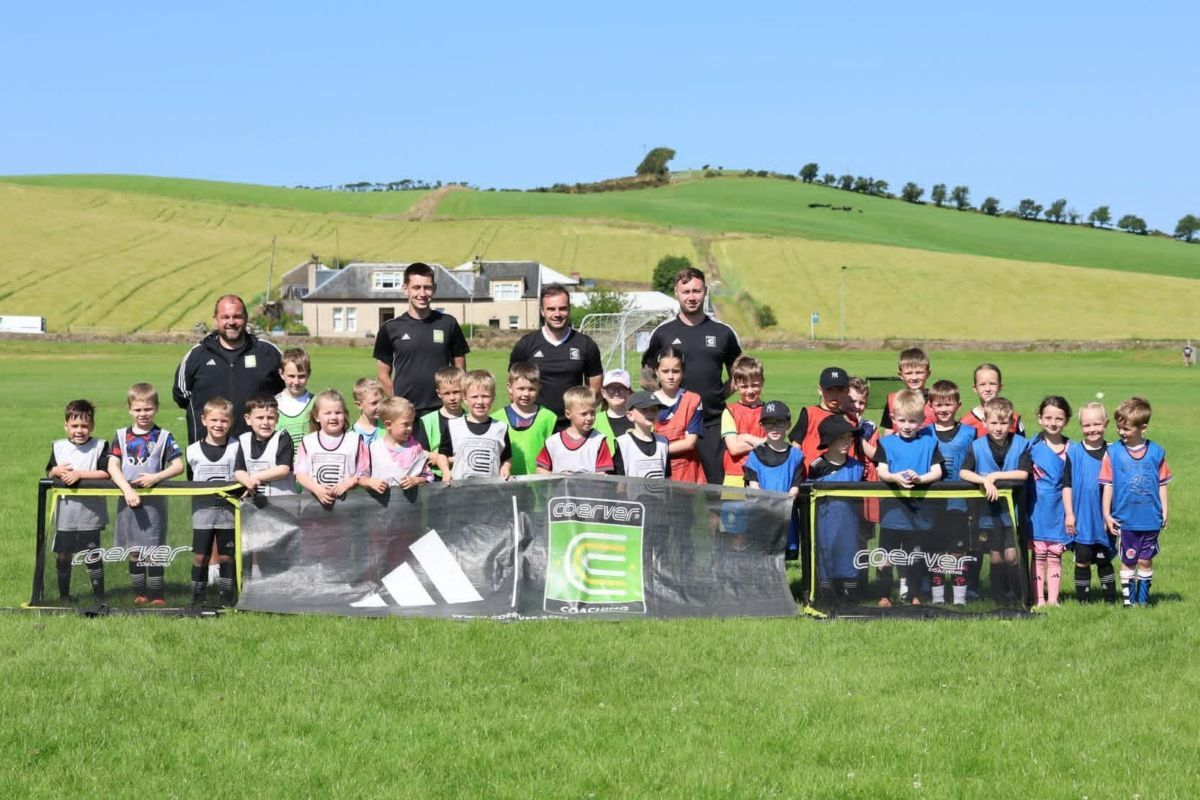 Youngsters and coaches pictured at the Coerver Coaching session, which opened CDJFA’s Summer of Sport programme. Youngsters and coaches pictured at the Coerver Coaching session, which opened CDJFA’s Summer of Sport programme.