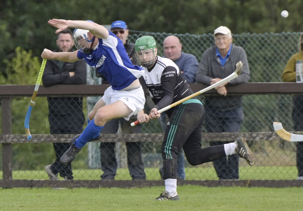 no l35 Kilmallie v Beauly Kilmallie double scorer Shane ORua is thwarted by the Beauly keeper in one his many attempts at goal.. Photograph Iain Ferguson alba.photos
