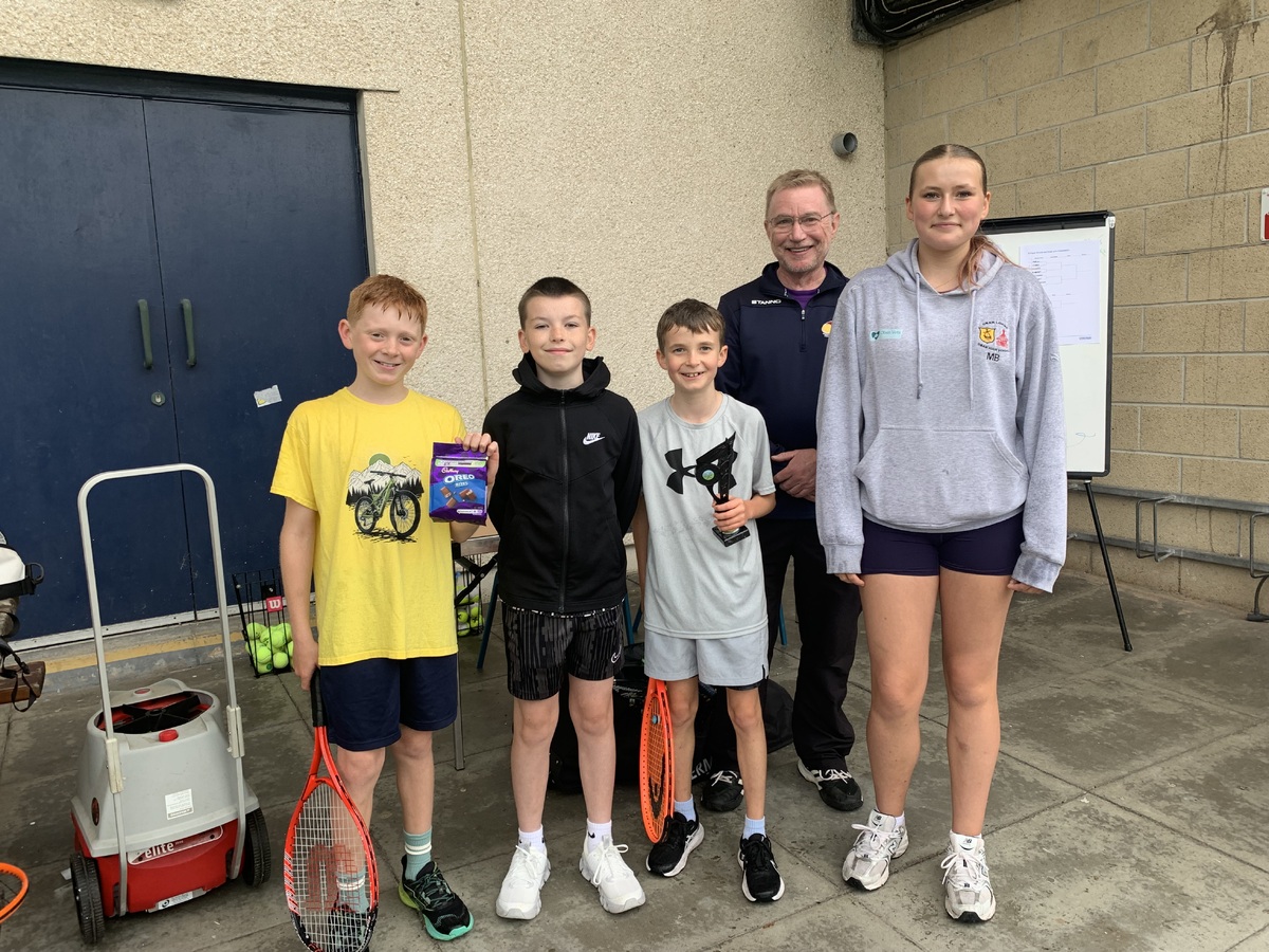no t34 oban tennis Primary Main Final Prize Giving