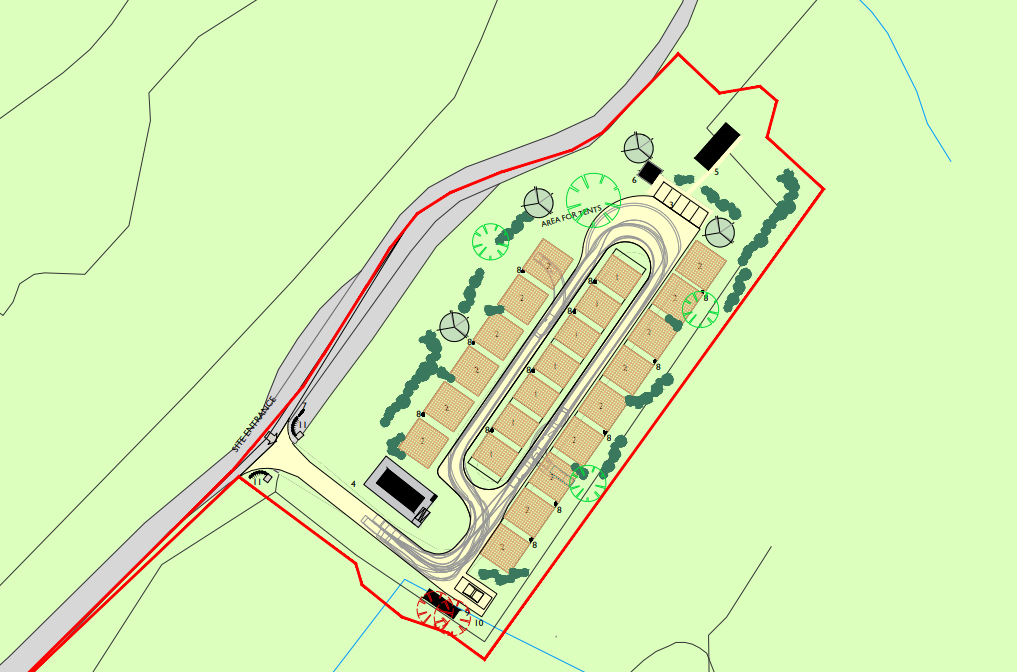 Plans revealed for revival of campsite in Craobh Haven