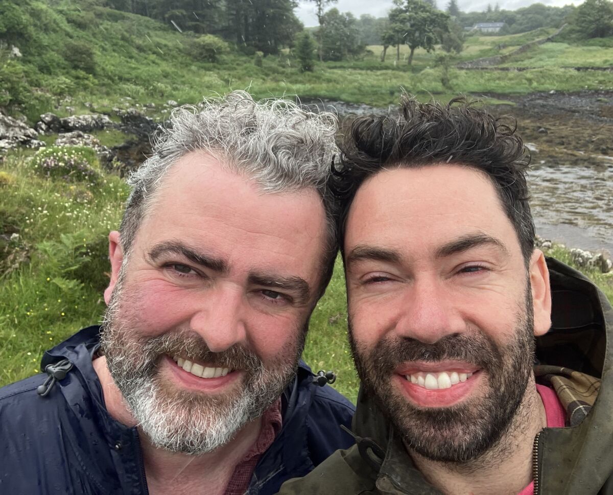 no t35 ormaig Mark and Brendan