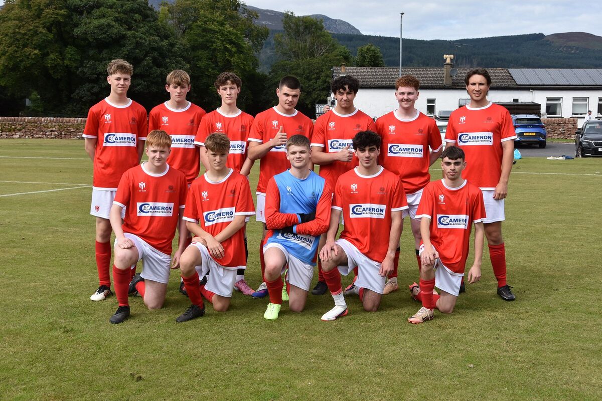 Despite a determined effort against Brodick, Shiskine was overwhelmed by a number of hat-tricks from Brodick players.