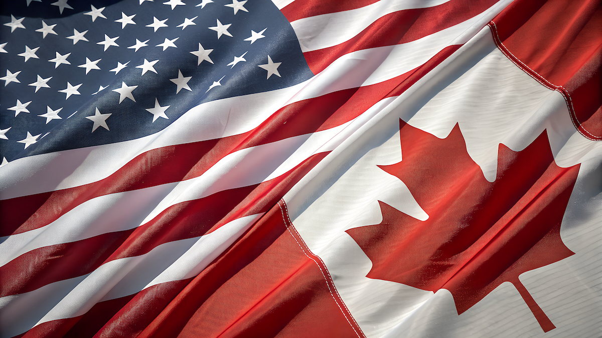 Canada US flags AdobeStock 1402271084 Canada US flags AdobeStock 1402271084