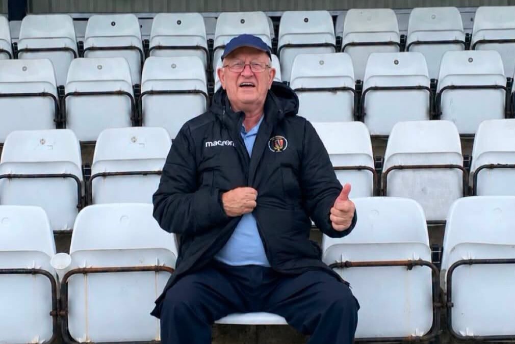 Roy Mitchell, Campbeltown Pupils’ “number one fan”, who died last week.