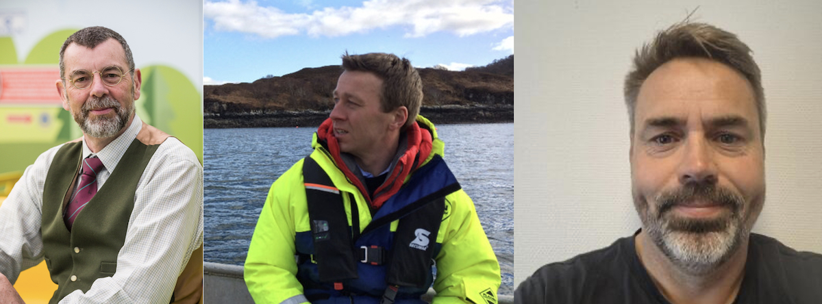 Brian Soutar, Iain Berrill and Torstein Kristensen Brian Soutar, Iain Berrill and Torstein Kristensen