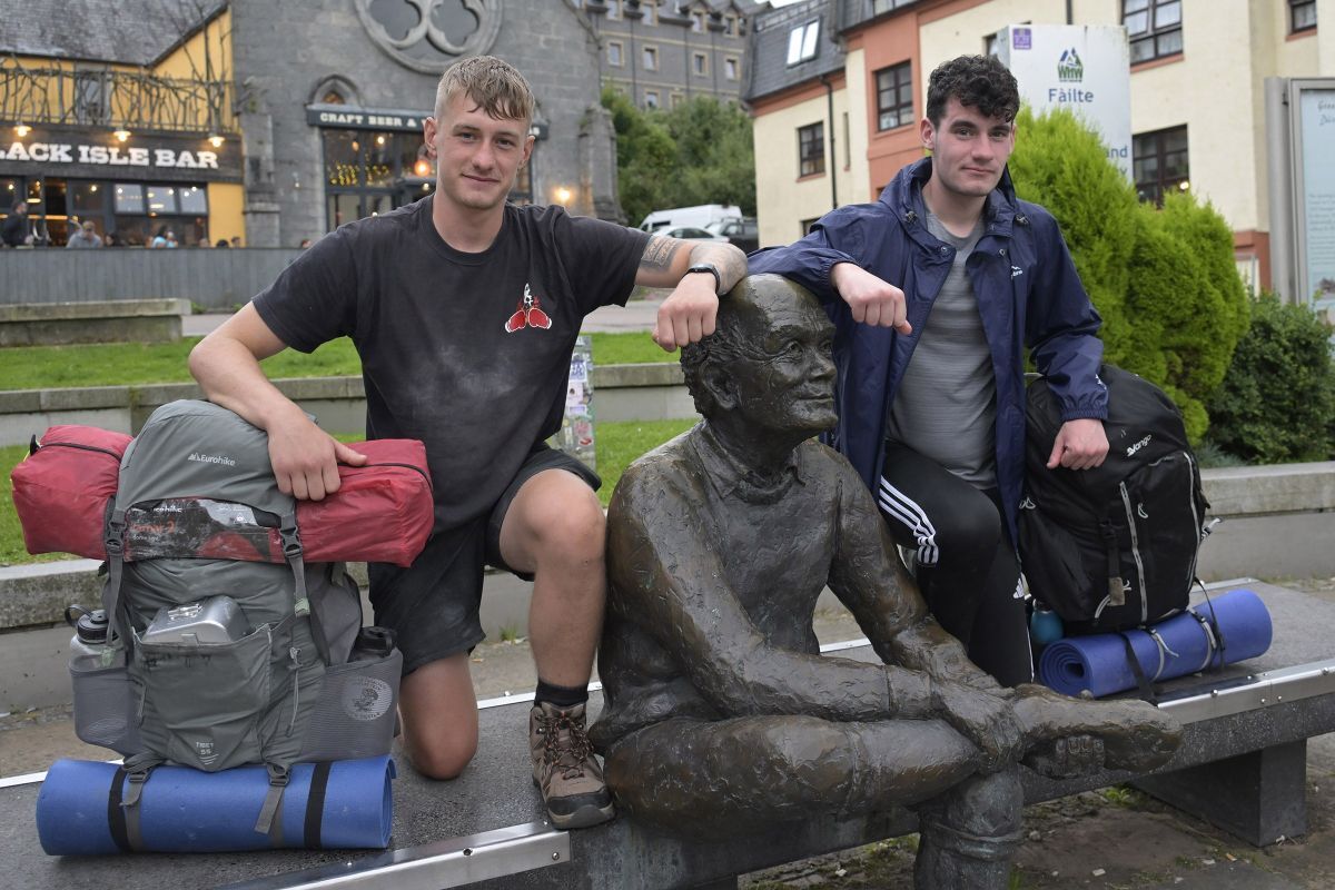 WEB NO F36 West Highland Way Challenge 26 Noah Johnston Asher Johnston Sair Feet IF WEB NO F36 West Highland Way Challenge 26 Noah Johnston Asher Johnston Sair Feet IF