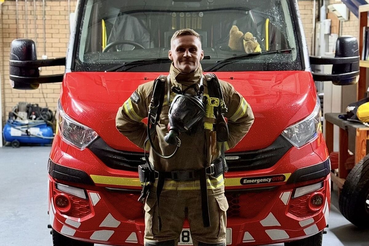 cropno t36 andew noble in firemans gear cropno t36 andew noble in firemans gear